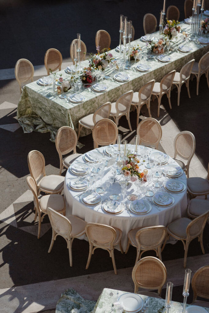 table decoration wedding