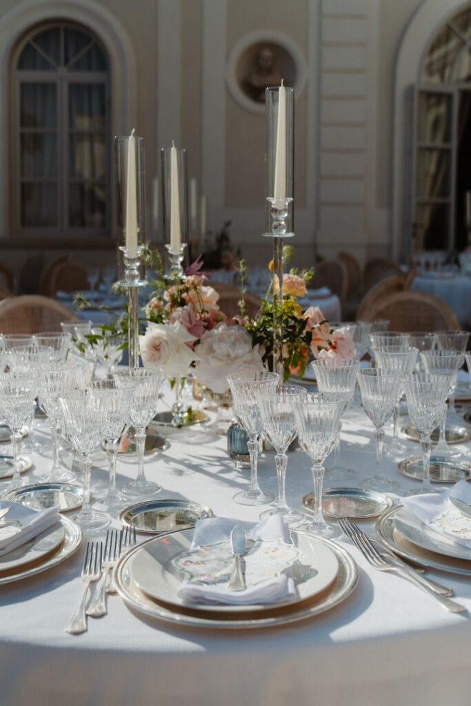 Wedding table decoration