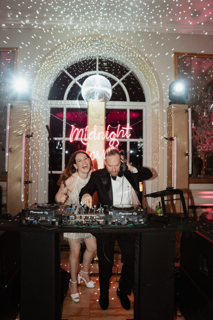 couple having fun on their wedding in Rome