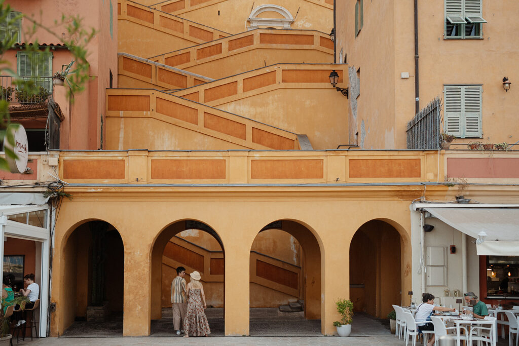 Engagement session in menton