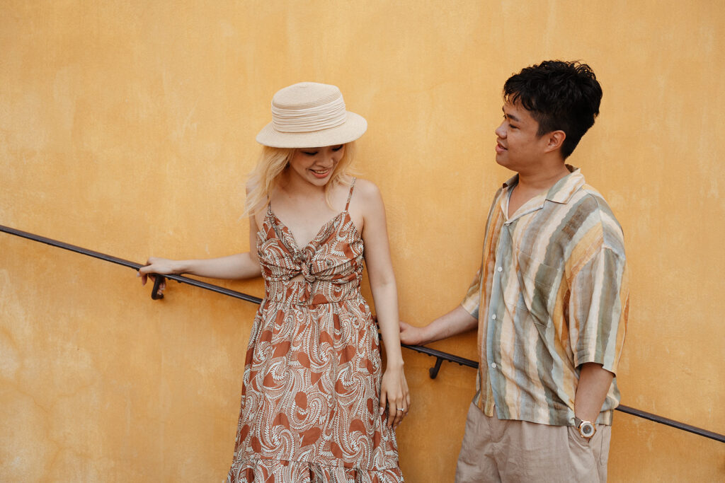 Engagement session in menton