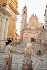 Engagement session in menton