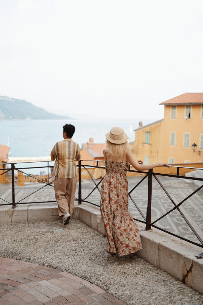Engagement session in menton