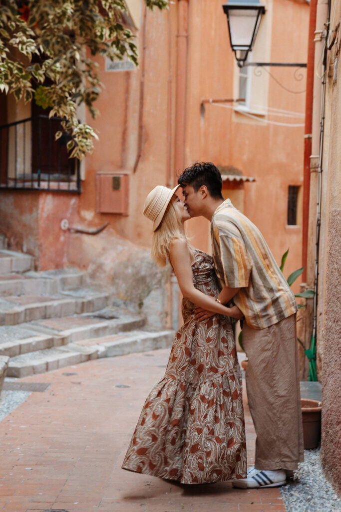 Engagement session in menton