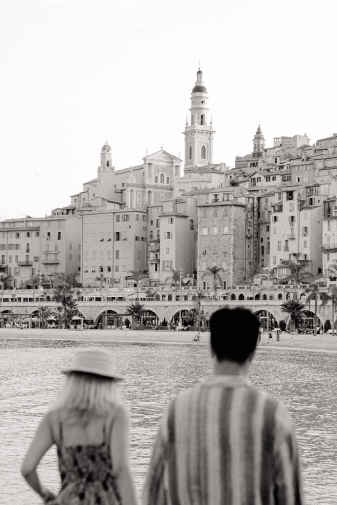 Engagement session in menton