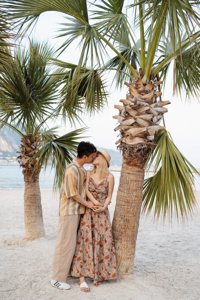 Engagement session in menton