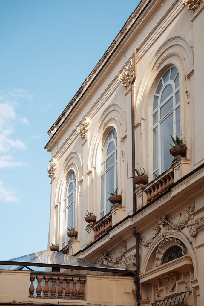 Architecture villa Aurelia Rome